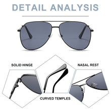 Load image into Gallery viewer, ZFYCOL Brand Retro Steampunk Sunglasses Women  Brand Designer Oversized Fram Men Sunglasses  Glasses Oculos UV400