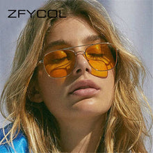 Load image into Gallery viewer, ZFYCOL Brand Steam Punk Men Sunglasses Gafas De Sol Men&#39;s Driving Metal SunGlasses Women Fishing Travel Eyewear UV400