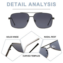 Load image into Gallery viewer, ZFYCOL Brand Steam Punk Men Sunglasses Gafas De Sol Men&#39;s Driving Metal SunGlasses Women Fishing Travel Eyewear UV400