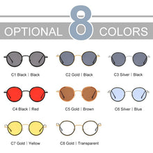 Load image into Gallery viewer, ZFYCOL Brand Steampunk Sunglasses Retro Men&#39;s Brand Designer Round Punk Eyewear Gothic Style Products Women UV400 Sunglasses