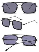 Load image into Gallery viewer, ZFYCOL Classic Steampunk Sunglasses Polarized Men Women Brand Designer Vintage Squre Metal Frame Sun Glasses  UV400