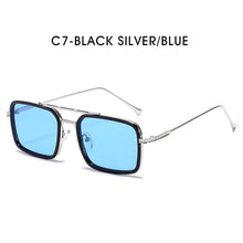 Load image into Gallery viewer, ZFYCOL Classic Steampunk Sunglasses Polarized Men Women Brand Designer Vintage Squre Metal Frame Sun Glasses  UV400