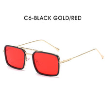 Load image into Gallery viewer, ZFYCOL Classic Steampunk Sunglasses Polarized Men Women Brand Designer Vintage Squre Metal Frame Sun Glasses  UV400