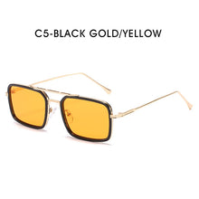 Load image into Gallery viewer, ZFYCOL Classic Steampunk Sunglasses Polarized Men Women Brand Designer Vintage Squre Metal Frame Sun Glasses  UV400