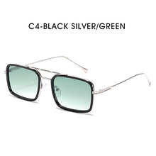 Load image into Gallery viewer, ZFYCOL Classic Steampunk Sunglasses Polarized Men Women Brand Designer Vintage Squre Metal Frame Sun Glasses  UV400