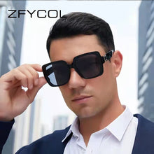 Load image into Gallery viewer, ZFYCOL Design 2023  Gothic Steampunk Sunglasses Men Women Brand Designer Vintage Squre Metal Frame Sun Glasses