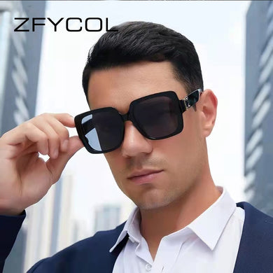 ZFYCOL Design 2023  Gothic Steampunk Sunglasses Men Women Brand Designer Vintage Squre Metal Frame Sun Glasses