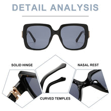 Load image into Gallery viewer, ZFYCOL Design 2023  Gothic Steampunk Sunglasses Men Women Brand Designer Vintage Squre Metal Frame Sun Glasses