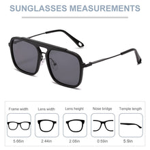 Load image into Gallery viewer, ZFYCOL Design Vintage Aviation Pilot Sunglasses Men  Brand Designer Ladies Driving Goggles Gothic sunglasses Oculos De Sol