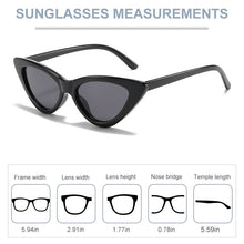 Load image into Gallery viewer, ZFYCOL Lrregular Sunglasses Women Cat Eye Vintage Black Transparent Eyeglasses Men Trending Triangle Sun Glasses UV400