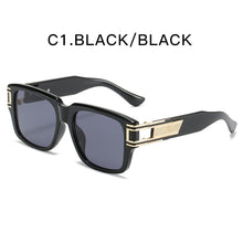 Load image into Gallery viewer, ZFYCOL Retro Square Sunglasses Men  Brand Oversized Women Sunglasses Glasses Car Driving Sunglasses UV400 Oculos