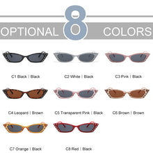 Load image into Gallery viewer, ZFYCOL Rhinestone Rectangle Sunglasses Women 2023  Brand Designer Glasses Diamond Female Eyewear Vintage Sunglasses Shades