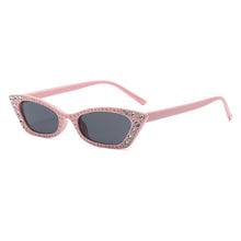 Load image into Gallery viewer, ZFYCOL Rhinestone Rectangle Sunglasses Women 2023  Brand Designer Glasses Diamond Female Eyewear Vintage Sunglasses Shades