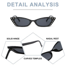 Load image into Gallery viewer, ZFYCOL Rhinestone Rectangle Sunglasses Women 2023  Brand Designer Glasses Diamond Female Eyewear Vintage Sunglasses Shades