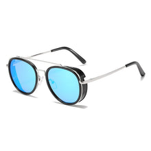 Load image into Gallery viewer, ZFYCOL Round Metal Steampunk Sunglasses Women 2023  Men Driving Sun Glasses Mirror UV400 zonnebril dames Eyewear