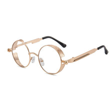 Load image into Gallery viewer, ZFYCOL Round Metal Sunglasses Steampunk Men Women Glasses Brand Designer Vintage Sunglasses Car Driving Glasses UV400