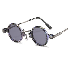 Load image into Gallery viewer, ZFYCOL Vintage Round Small Sun Glasses For Men  Designer Mirror Sunglasses Women 2023  Gothic Shades Female