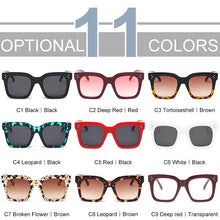 Load image into Gallery viewer, ZFYCOL Vintage Square Sunglasses Women Men Steam Punk Brand Designer Sun Glasses Female Male Eyewear Gothic Oculos De Sol UV400