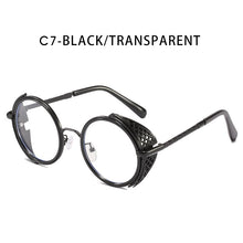 Load image into Gallery viewer, ZFYCOL Vintage Steampunk Sunglasses Women Round Men Sunglasses Brand Designer Metal Carving Sun Glasses Male Oculos De Sol UV400