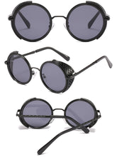 Load image into Gallery viewer, ZFYCOL Vintage Steampunk Sunglasses Women Round Men Sunglasses Brand Designer Metal Carving Sun Glasses Male Oculos De Sol UV400