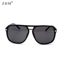 Load image into Gallery viewer, ZHM 2023 Men Cool Square Style Gradient Sunglasses Driving Vintage Brand Design Glasses Oculos De Sol  Sunglasses Men