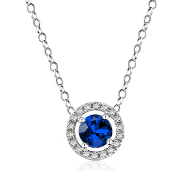 Wedding Necklaces For Women Classic Round Micro Mosaic Cubic Zirconia Multicolor Fashion Jewelry N095 N096 N097 N098