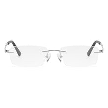 Load image into Gallery viewer, ZIROSAT 2871 Men Pure Titanium Rimless Glasses Frame Male Square Ultralight Man Frameless Myopia Optical Frames Eyewear