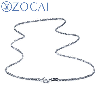 Platinum PT950 necklace Rope Chain necklace 42cm-44cm X00381