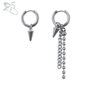 1 Pair Korean Earrings SUGA Men BTS Earrings Bangtan Boys Album Jewelry Stainless steel Dangle Brincos Long Tassel Earrings