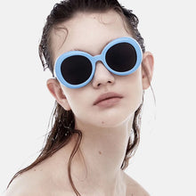 Load image into Gallery viewer, ZUEE Oval Sunglasses Bad Bunny Glasses Ladies Trendy Vintage Retro Sunglasses for Women/men White Black Sunglasses