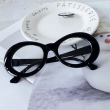 Load image into Gallery viewer, ZUEE Oval Sunglasses Bad Bunny Glasses Ladies Trendy Vintage Retro Sunglasses for Women/men White Black Sunglasses