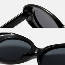 Load image into Gallery viewer, ZUEE Oval Sunglasses Bad Bunny Glasses Ladies Trendy Vintage Retro Sunglasses for Women/men White Black Sunglasses