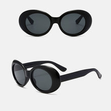 Load image into Gallery viewer, ZUEE Oval Sunglasses Bad Bunny Glasses Ladies Trendy Vintage Retro Sunglasses for Women/men White Black Sunglasses