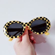 Load image into Gallery viewer, ZUEE Oval Sunglasses Bad Bunny Glasses Ladies Trendy Vintage Retro Sunglasses for Women/men White Black Sunglasses
