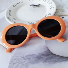 Load image into Gallery viewer, ZUEE Oval Sunglasses Bad Bunny Glasses Ladies Trendy Vintage Retro Sunglasses for Women/men White Black Sunglasses