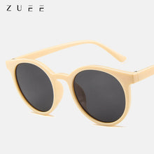 Load image into Gallery viewer, ZUEE Retro Round Sunglasses Men Glasses Female Trendy White Polarized Large Frame Sunglasses Shades for Women