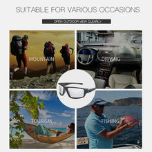 Load image into Gallery viewer, ZUEE Men Photochromic Sunglasses Matte Black Sports Goggles Women Color Changing Polarized Driving Sun Glasses Shades For Women