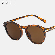 Load image into Gallery viewer, ZUEE Round Sunglasses European and American Style Retro Sunglasses Street SSunglasses Unisex Women/Men Glasses