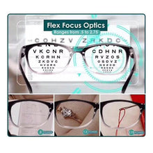 Load image into Gallery viewer, ZUEE Reading Glasses One Power Readers  Women Men Auto Adjusting Bifocal Presbyopia Glasses +50 To +250 Eyeglasses