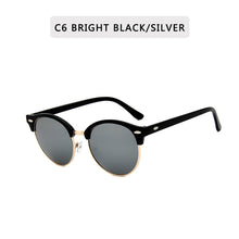Carica l&#39;immagine nel visualizzatore di Gallery, ZXRCYYL Classic Semi Rimless Sunglasses  Men Women Brand Designer Driving sport  Metal Frame Sun glasses