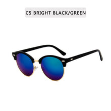 Carica l&#39;immagine nel visualizzatore di Gallery, ZXRCYYL Classic Semi Rimless Sunglasses  Men Women Brand Designer Driving sport  Metal Frame Sun glasses