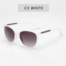 Load image into Gallery viewer, ZXRCYYL High Quality Sunglasses Women Luxury Brand Designer  Metal fittings Round Big Frame Gradient Sun glasses