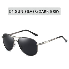 Load image into Gallery viewer, Luxury Brand  Polarized Sunglasses Men Women Gradient Lens Alloy metal frame Round Sun glasses Pilot Driving