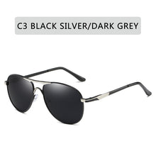 Load image into Gallery viewer, Luxury Brand  Polarized Sunglasses Men Women Gradient Lens Alloy metal frame Round Sun glasses Pilot Driving