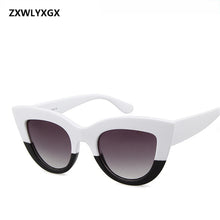 Load image into Gallery viewer, ZXWLYXGX 2023 Sunglasses Retro Cat Eye Sunglasses Lady Brand Designer Vintage Black Sunglasses Women Women UV400