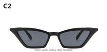 Load image into Gallery viewer, ZXWLYXGX 2023 cat eye sunglasses women brand design retro colorful transparent colorful cateye sun glasses men UV400