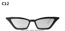 Load image into Gallery viewer, ZXWLYXGX 2023 cat eye sunglasses women brand design retro colorful transparent colorful cateye sun glasses men UV400