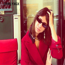 Load image into Gallery viewer, 2022 new fashion style retro classic Cat eye sunglasses women small rectangular sun glasses UV400 Oculos De Sol