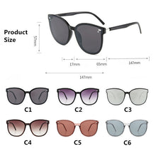 Load image into Gallery viewer, ZXWLYXGX 2023 Classic Rivet Sunglasses Men Women Brand Designer Driving Round Frame Sun Glasses Male Goggle UV400 Gafas De Sol