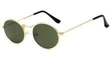 Load image into Gallery viewer, ZXWLYXGX 2023  Retro Small Metal Frame Steampunk Sunglasses Women Men Vintage Oval Sun Glasses Vintage Eyewear oculos